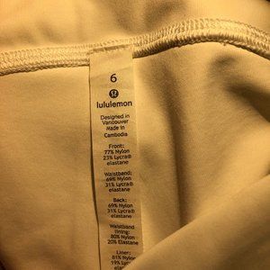 Lululemon Athletica: Speed Up Tight 28" White